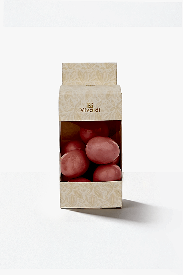 Sütlü Kurutulmuş Çilek Draje Çikolata